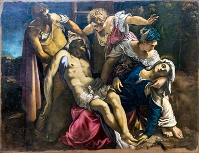 Deposition of Jesus by Tintoretto